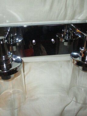 TULUCE Modern Vanity Lighting 2 Light Bathroom Light Fixture Over Mirror Chrome